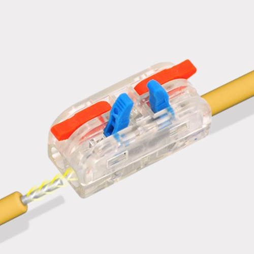 레버형 커넥터 투명소형(색상별 구분연결)